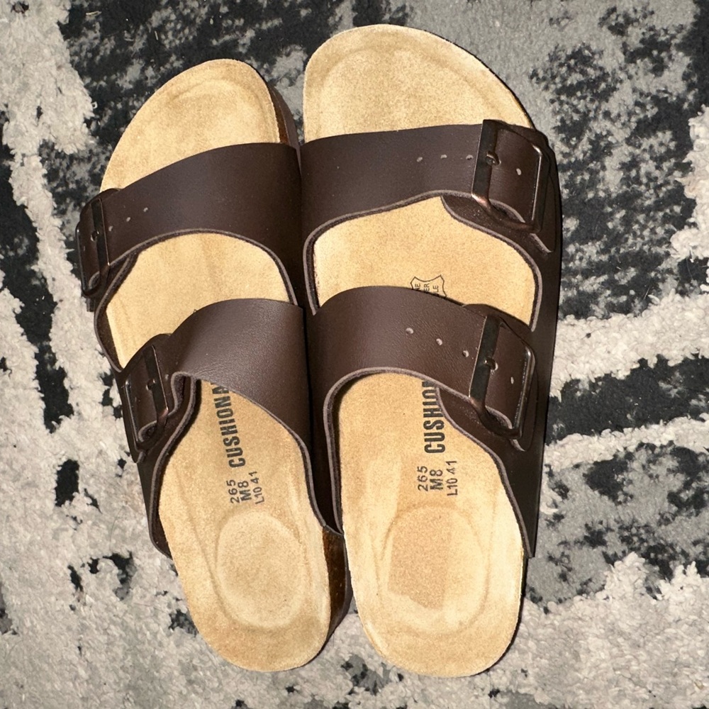 Cushionaire Men's Brown Slip-On Loafers